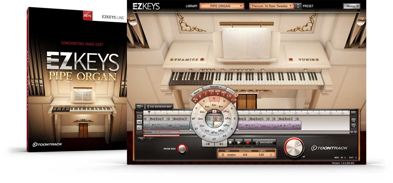 Toontrack EKX EZkeys -  Pipe Organ